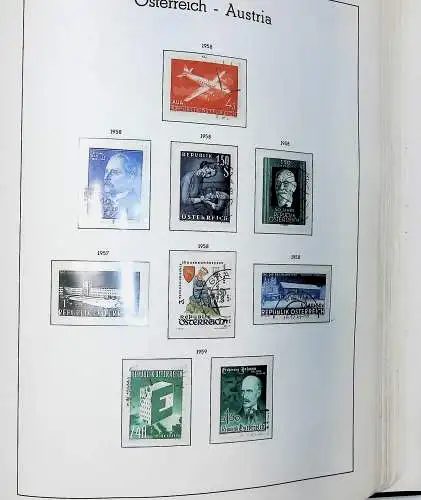 Sammlung Österreich 1850 bis 1965, unten alles abgebildet