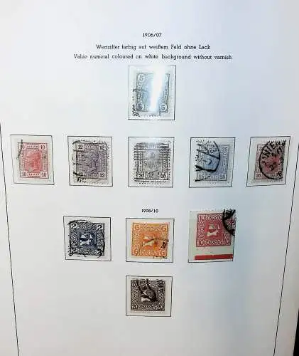 Sammlung Österreich 1850 bis 1965, unten alles abgebildet