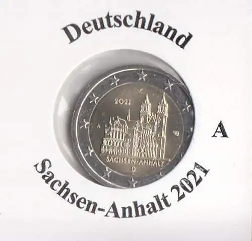 Deutschland 2021 Sachsen Anhalt A