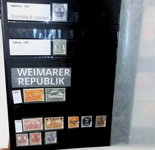 Samml. Deutschland von 1880 bis 1988 (**, *, o.G.), DR, Zonen, Saarland und DDR