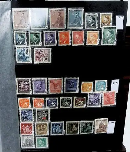 Samml. Deutschland von 1880 bis 1988 (**, *, o.G.), DR, Zonen, Saarland und DDR