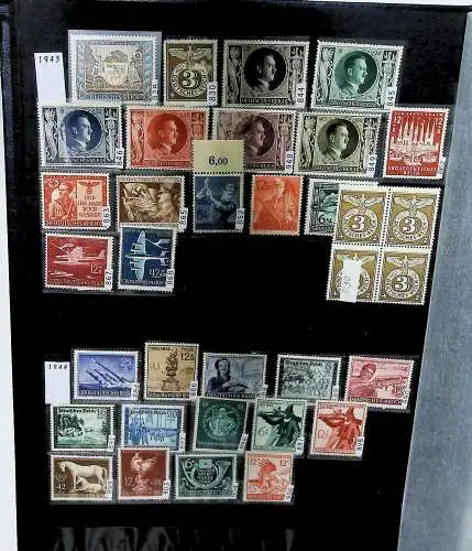 Samml. Deutschland von 1880 bis 1988 (**, *, o.G.), DR, Zonen, Saarland und DDR