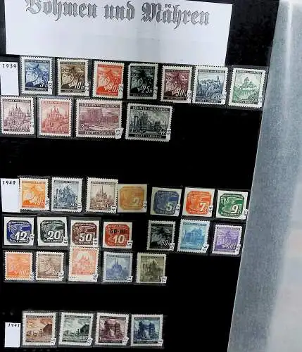 Samml. Deutschland von 1880 bis 1988 (**, *, o.G.), DR, Zonen, Saarland und DDR