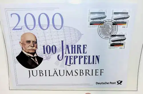 Sammlung "Jubiläumsbriefe" Deutsche Post, alle Briefe unten abgebildet