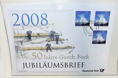 Sammlung "Jubiläumsbriefe" Deutsche Post, alle Briefe unten abgebildet
