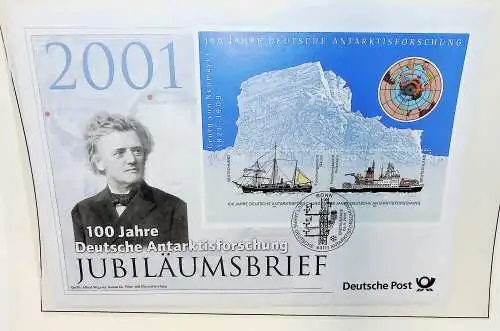 Sammlung "Jubiläumsbriefe" Deutsche Post, alle Briefe unten abgebildet