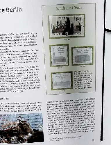 Deutschland "25 Jahre Wiedervereinigung", mit Bund, DDR, Seiten unten abgebildet