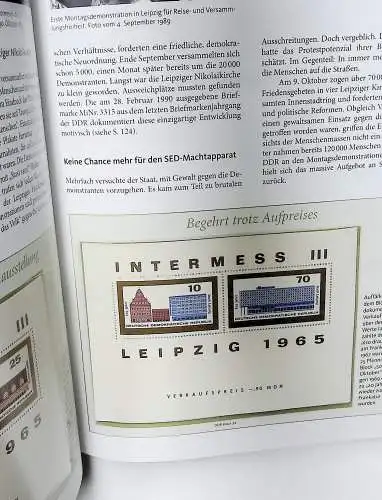 Deutschland "25 Jahre Wiedervereinigung", mit Bund, DDR, Seiten unten abgebildet