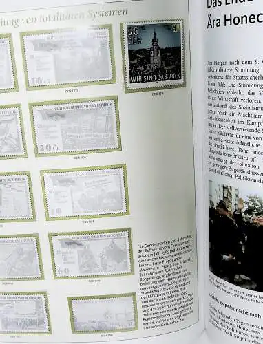 Deutschland "25 Jahre Wiedervereinigung", mit Bund, DDR, Seiten unten abgebildet