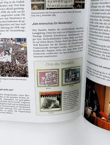 Deutschland "25 Jahre Wiedervereinigung", mit Bund, DDR, Seiten unten abgebildet