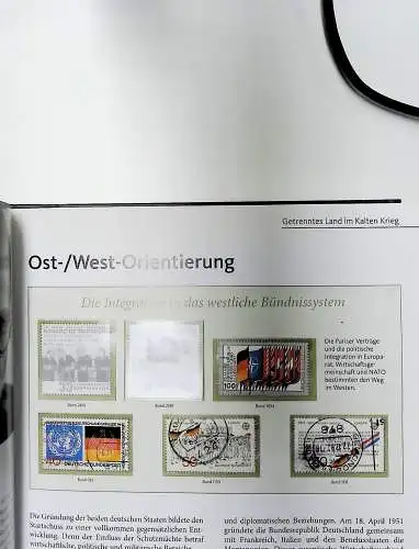 Deutschland "25 Jahre Wiedervereinigung", mit Bund, DDR, Seiten unten abgebildet