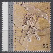 D,Bund Mi.Nr. 2887 150. Jahrestag Entdeckung des Urvogels Archaeopteryx (55)