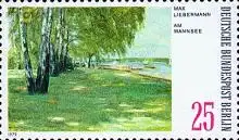 Berlin Mi.Nr. 424 Gemälde Am Wannsee, Liebermann (25)