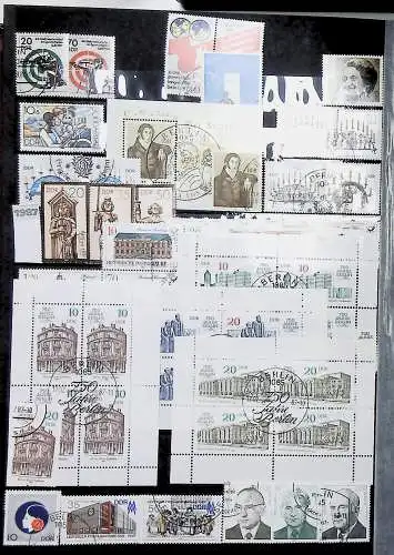 Sammlung DDR meist gestempelt aus den Jahren 1949 bis 1990