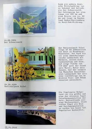 Motiv-Sammlung "Deutschland - Umwelt", postfrisch