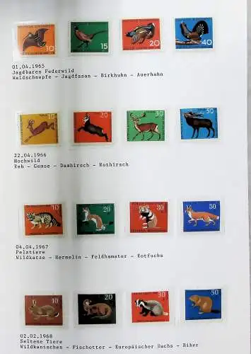 Motiv-Sammlung "Deutschland - Umwelt", postfrisch