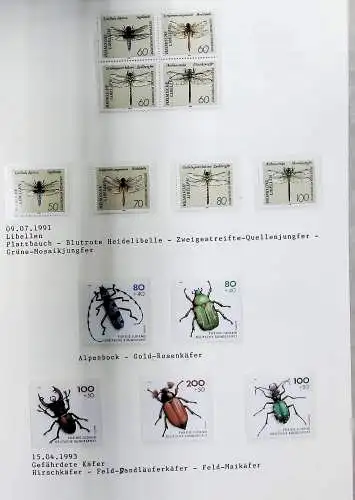 Motiv-Sammlung "Deutschland - Umwelt", postfrisch