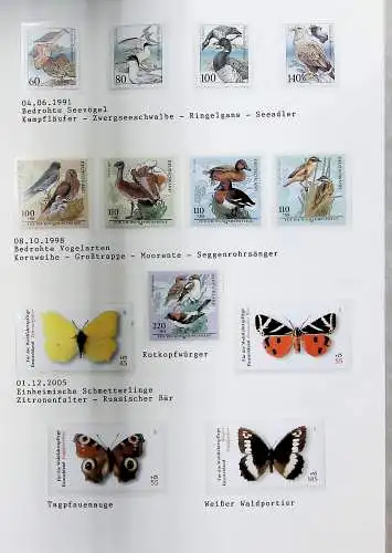 Motiv-Sammlung "Deutschland - Umwelt", postfrisch