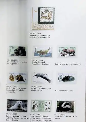 Motiv-Sammlung "Deutschland - Umwelt", postfrisch