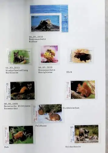 Motiv-Sammlung "Deutschland - Umwelt", postfrisch