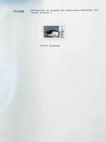 Sammlung "Alle Welt" , Gemälde auf Briefmarken