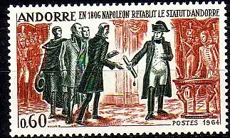 Andorra frz. Mi.Nr. 183 Napoleon Statut von Andorra (0,60)