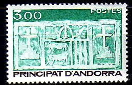 Andorra frz. Mi.Nr. 356 Freim. Wappen von Andorra (3)