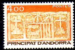 Andorra frz. Mi.Nr. 367 Freim. Wappen von Andorra (4)