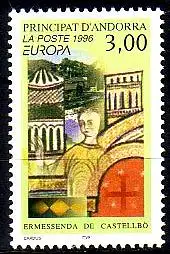 Andorra frz. Mi.Nr. 497 Europa 96, Ber. Frauen, E. de Castellbò, Co-Fürstin (3)