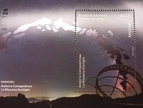Andorra span Mi.Nr. (noch nicht im Michel) La Massana Starlight