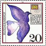 D,Bund Mi.Nr. 1388 Tag der Briefmarke 88, Brieftaube (20)