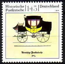 D,Bund Mi.Nr. 2806 Historische Viersitzige Postkutsche (145)