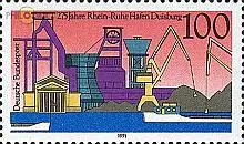 D,Bund Mi.Nr. 1558 275 J. Hafen Duisburg (100)