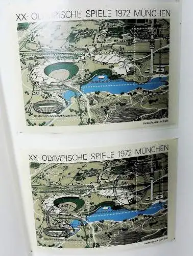 Sammlung "BRD Blöcke" ab Block 2 bis Block 90, komplett ** und gestempelt