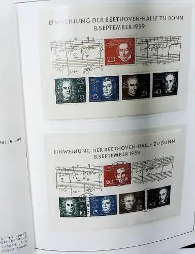Sammlung "BRD Blöcke" ab Block 2 bis Block 90, komplett ** und gestempelt
