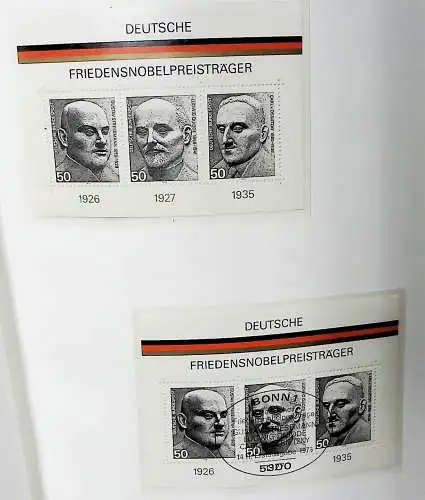 Sammlung "BRD Blöcke" ab Block 2 bis Block 90, komplett ** und gestempelt
