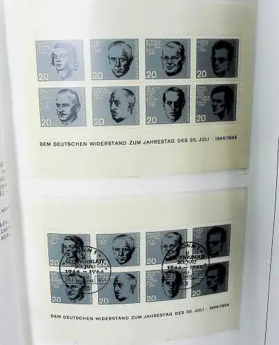 Sammlung "BRD Blöcke" ab Block 2 bis Block 90, komplett ** und gestempelt