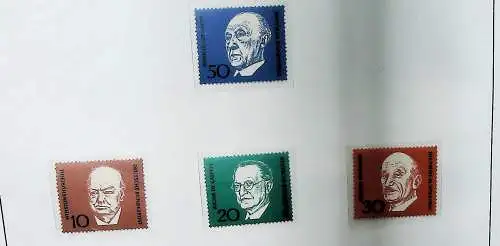 Sammlung "BRD Blöcke" ab Block 2 bis Block 90, komplett ** und gestempelt