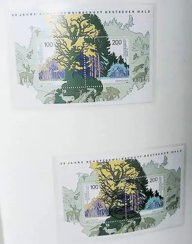 Sammlung "BRD Blöcke" ab Block 2 bis Block 90, komplett ** und gestempelt