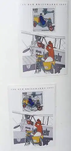 Sammlung "BRD Blöcke" ab Block 2 bis Block 90, komplett ** und gestempelt