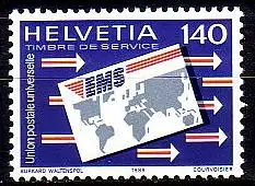 Schweiz UPU Mi.Nr. 15 Tätigkeitsbereiche, Express Mail Service (140)