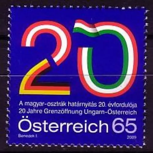 Österreich Mi.Nr. 2823 20. Jahrestag der Grenzöffnung durch Ungarn (65)