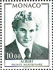 Monaco Mi.Nr. 1363 21. Geb. Erbprinz Albert (10,00)