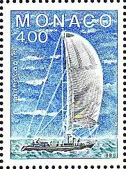Monaco Mi.Nr. 1710 Transatlantische Segelregatta, Segeljacht (4,00)