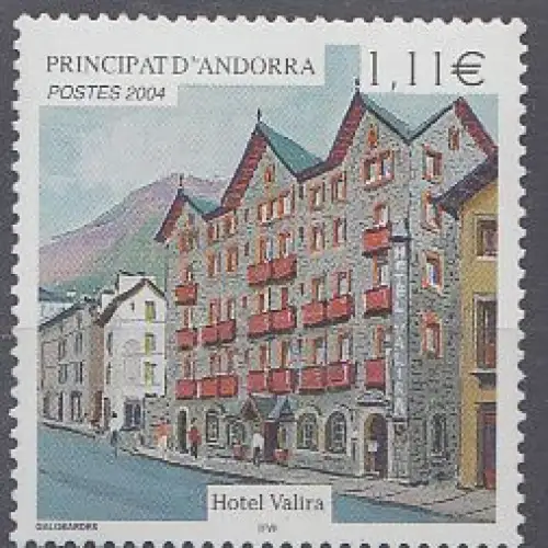 Andorra franz Mi.Nr. 614 Hotel Valira
