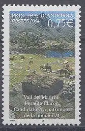 Andorra franz Mi.Nr. 617 Weidendes Vieh im Tal von Madru-Parafita-Claror