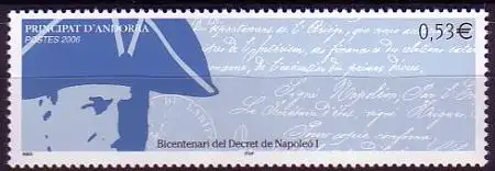 Andorra franz Mi.Nr. 646 Napoleon I (0,53)