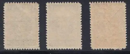 Ägäische Inseln Mi.Nr. I-III Freim. Kopf des Sonnengottes Apollo (3 Werte)
