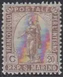 San Marino Mi.Nr. 84 Freim. F.Inlandsverkehr, Freiheitsgöttin (20)