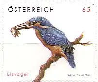 Österreich Mi.Nr. 2717 Freim. Tierschutz, Eisvogel (65)